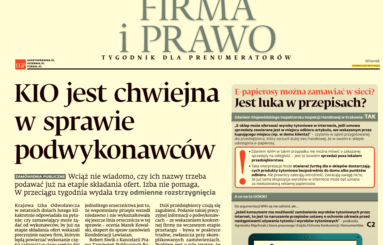 Gazeta Prawna 28 MARCA 2017 NR 61 (4460) – dodatek Firma i Prawo