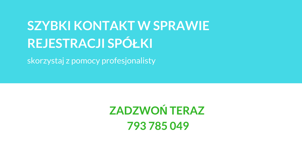 koszt założenia jednoosobowej spółki z o.o.